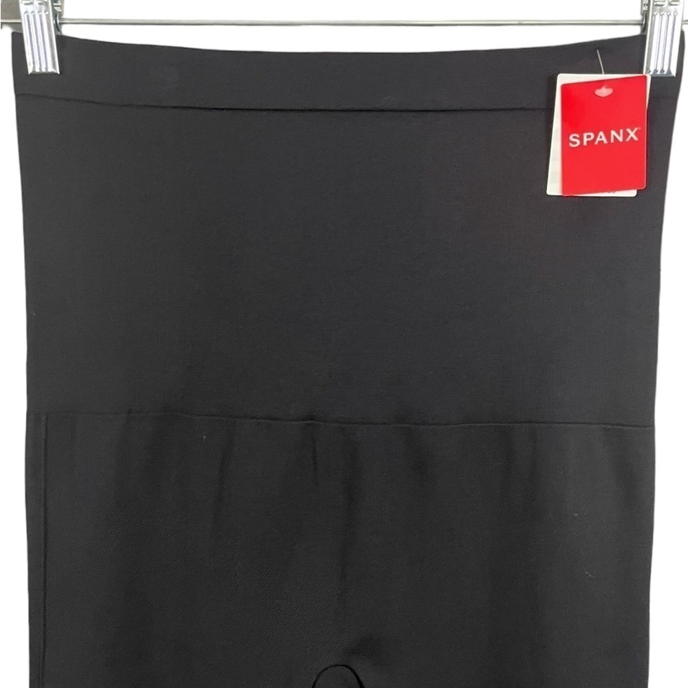 Spanx EcoCare‎ High Waisted Seamless Leggings Very Black NWT - Picture 5 of 12